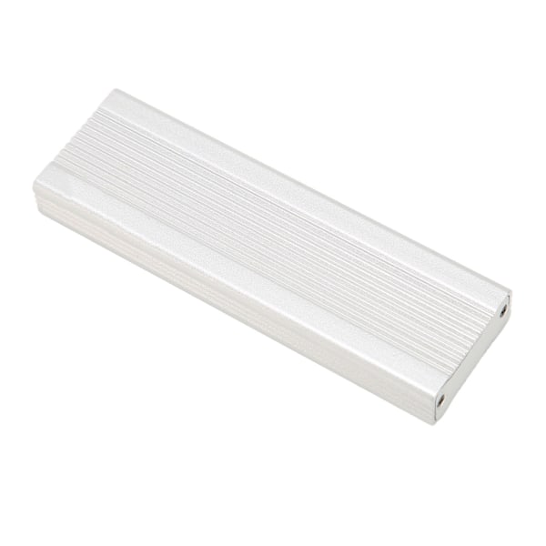M.2 NVME SSD -kotelo 10 Gbps: Nopea alumiiniseos, Plug and Play, NVMe SATA M.2 -kotelo 2230 2242 2260 2280 mm, hopea, C-kaapeli