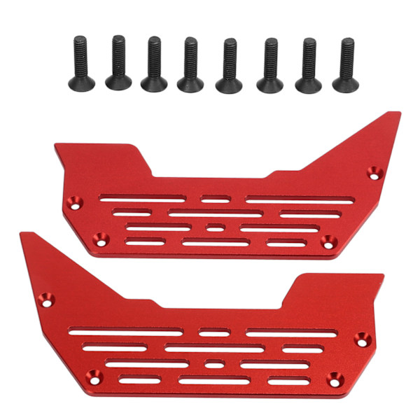 Aluminiumslegering RC bil glideplader til Arrma 1/7 1/8 Serie fjernbetjeningsbilmodeller