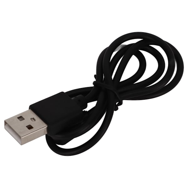 2 Pins Klockladdare Magnetisk Universal Bärbar Smartwatch USB-laddningskabel Svart 3,5-11 mm
