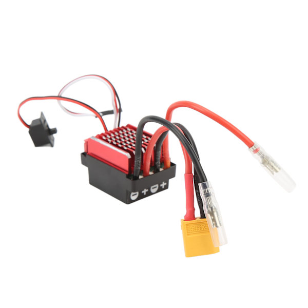 60A Harjattu ESC XT60-liitin 6V 2A BEC-lähtö 1/10 RC Autoharjattu sähköinen nopeussäädin Traxxasille HSP:lle Redcatille