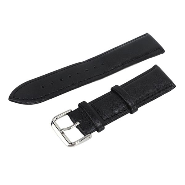 Klockband Kohud Läder Snabbkopplingsarmband för Huawei Gt3 Gt2 Watch3 Pro Herr Dam 18mm