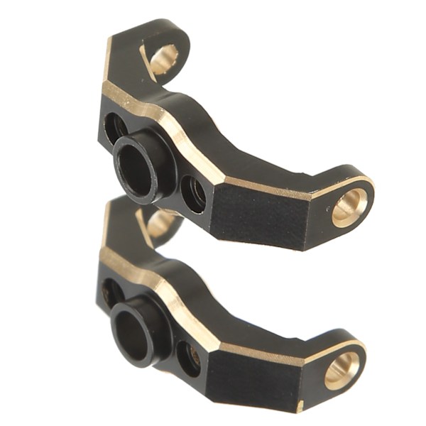 2kpl Caster Block C Hub Messinkiä lujaa lisävarustetta Traxxas 1/18 kiipeilyautoon