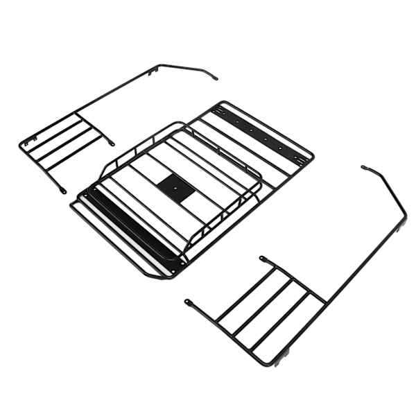 RC Takstativ Bagasjebrett Jern Takstativ Veltebur for Axial SCX10 for Wrangler Bilskall 313mm Akselavstand