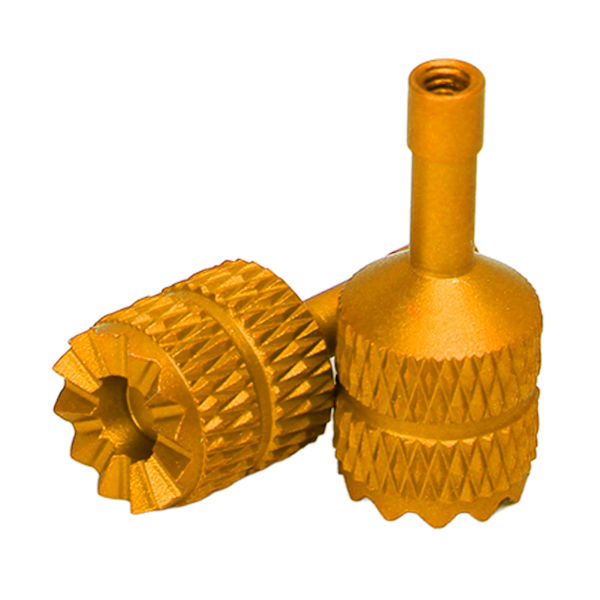2 STK RC Fjernbetjenings Sticks Bærbar Kompakt Aluminiumlegering Ergonomisk Fjernbetjening Rocker til Mini 3 Pro Gold