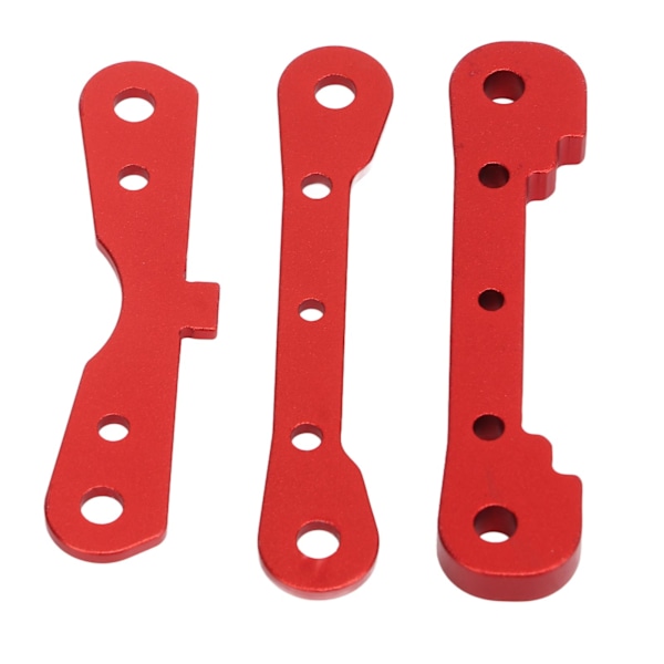 RC Car Swing Arm Mount Set Aluminiumlegering Förstärkt Svängarm Fast Mount Set för ARRMA 1/8 1/7 RC Car Upgrade Tillbehör Röd