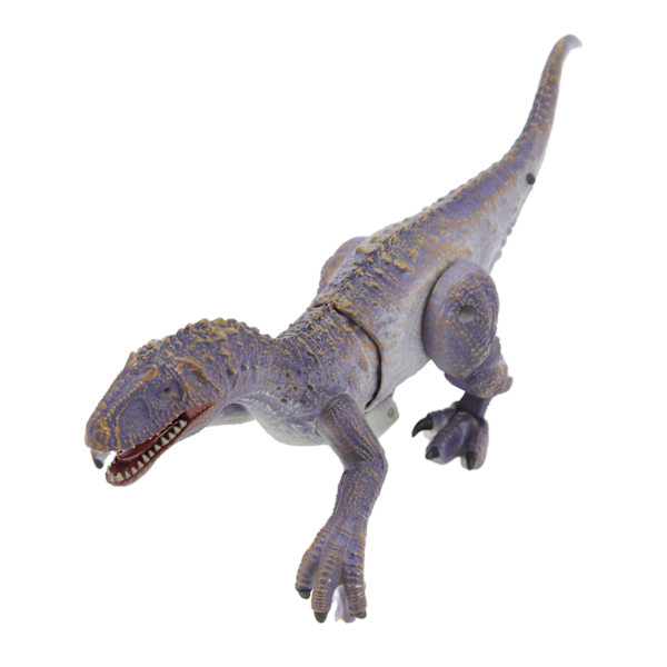 Fjärrkontroll Dinosaur Model 2.4G Realistisk Promenad Roaring Pedagogisk RC Dinosaur Leksak för barn Velociraptor