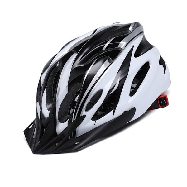 Cykelhjälm Huvudskydd Skyddshjälm EPS PC Cykelridning Tillbehör för män Dam Svart Vit