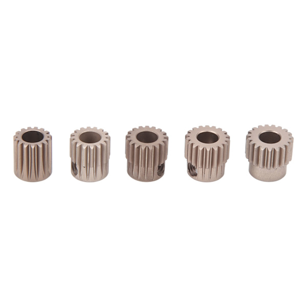 48DP Pinion Motor Gear 15T 16T 17T 18T 19T Stabil drift 7075 Aluminiumlegering för 1/10 RC modell 5mm axel