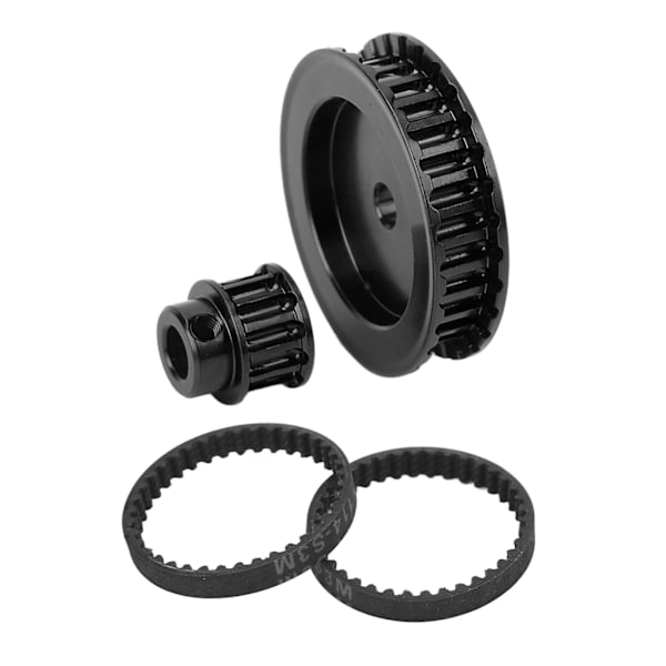 12T 30T remdrivning växellådor Systembyte för Traxxas 1/10 RC Crawler Car Upgrade DIY Parts Black