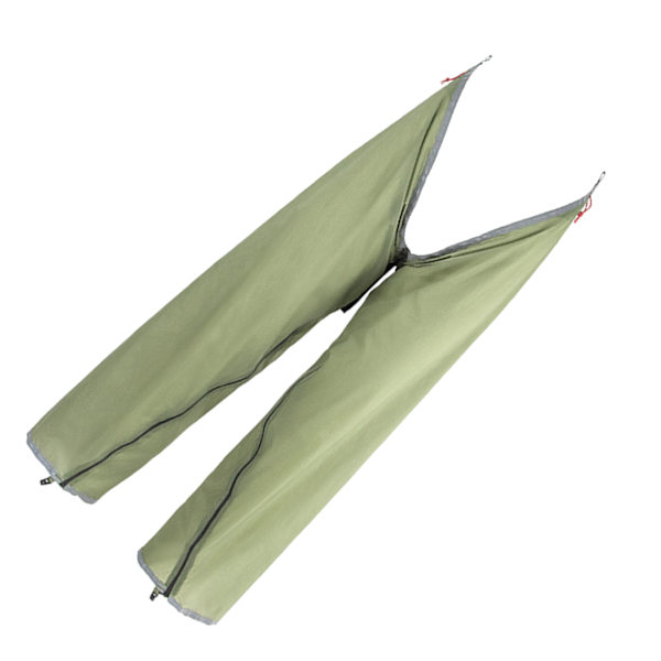 Regnbukser Vanntette lette nylon Anti-skli Justerbare multifunksjonelle regntette bukser Cyan