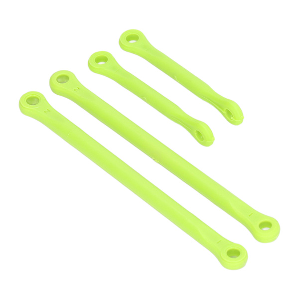 4 stk. RC Bil Tie Link Rod RC Styring Trækstang Link Plast RC Retrofit Opgraderingsdele til WLtoys 1/12 12428 RC Bil