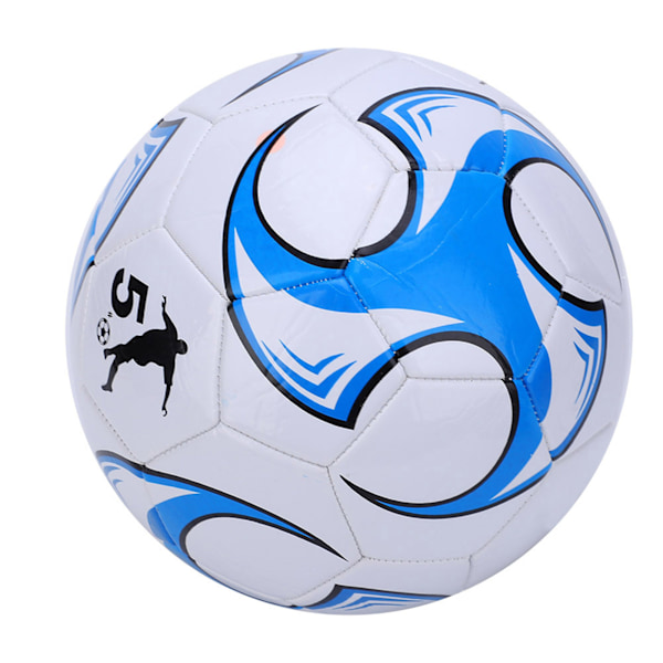 Skolelevers favorit: Blue Stitching Soccer Ball 2,7" tjock, perfekt för träning och underhållning