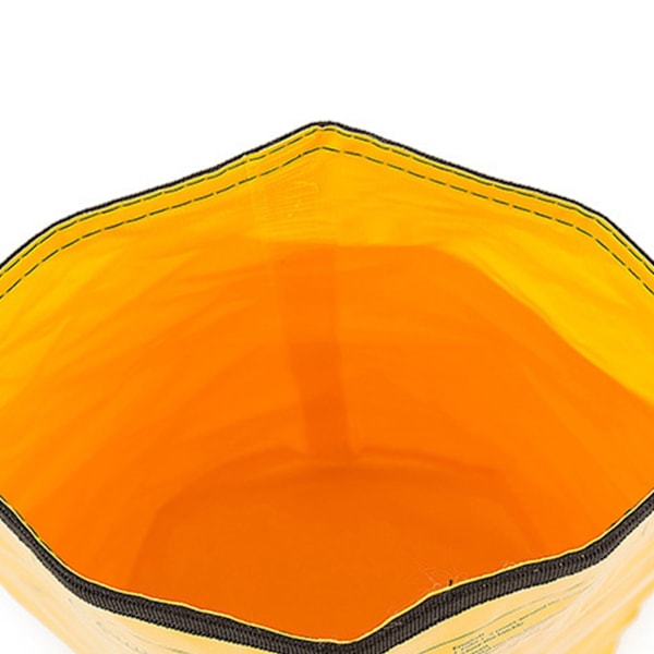 Vandtæt Bucket Bag Vandafvisende Dry Bag Moderne til Udendørs Rafting Camping 30L Gul