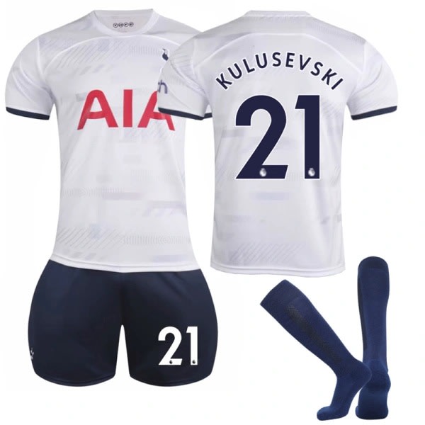 23-24 Tottenham Hotspur Orphanage fodboldtrøje nr. 21 Kulusevski 16