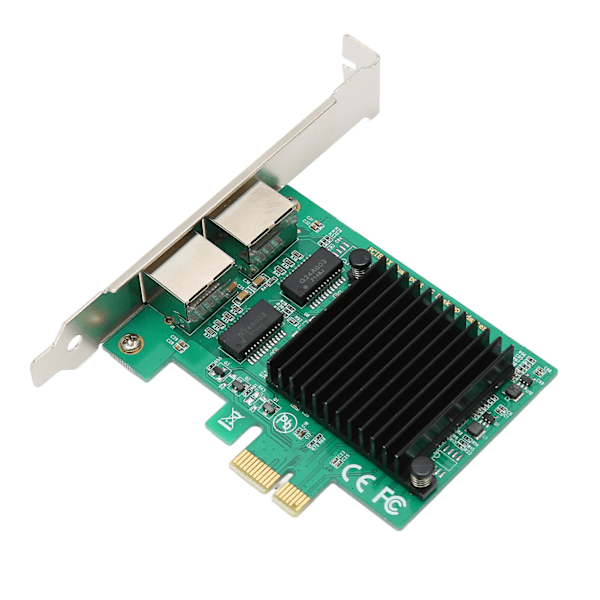 1000M Gigabit Ethernet Netværkskort Dobbelt RJ45 Port 10/100/1000Mbps PCI Express Netværksadapter til Windows