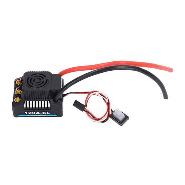 120A harjaton ESC ammattimainen ohjelmoitava vedenpitävä sähköinen nopeudensäädin 1/8 RC-autoon