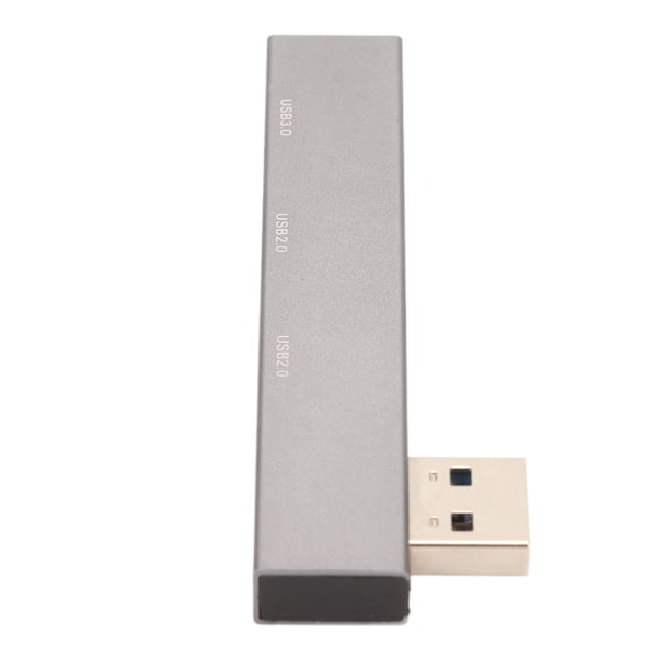 USB3.0 Hub Mini 3 i 1 1xUSB3.0 2xUSB2.0 5Gbps Aluminium Legering Bærbar Høyhastighets USB Multifunksjonell Hub