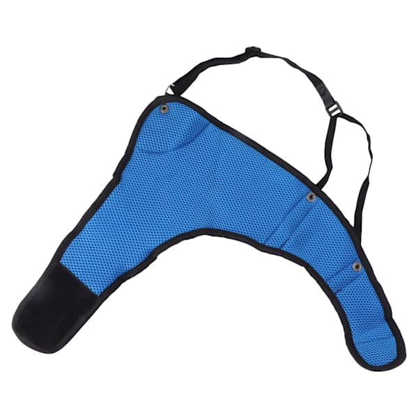 Bågskytte Bröstskydd Justerbart Andningsbart Mesh Båge Pil Jakt Skytte Sport Skyddsanordning Säkerhet Skyddsbröstverktyg Blå