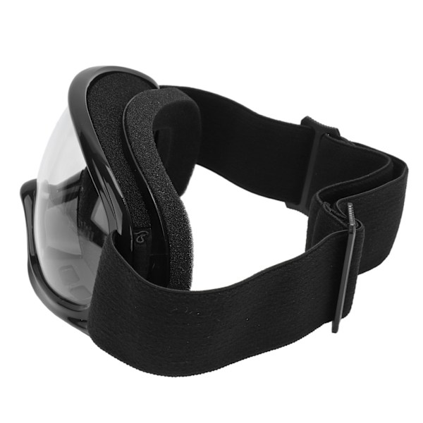 Dirt Bike Goggles til børn Slagfasthed UV-beskyttelse Motorcykelbriller til udendørs cykling Ski ATV Off Road Racing Sort