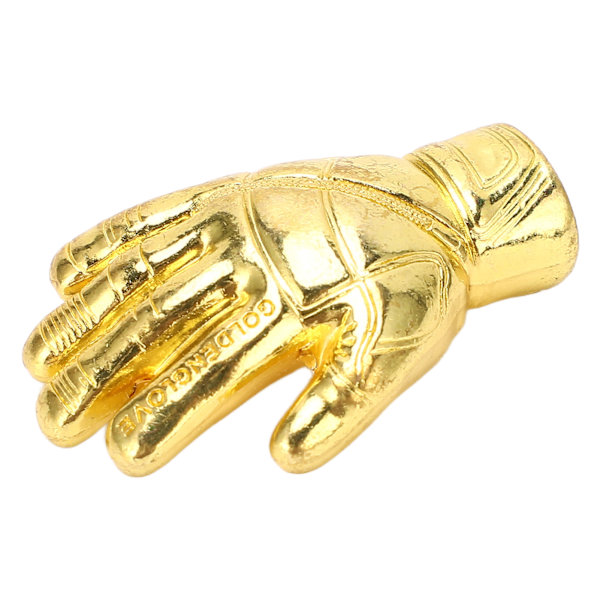 Guld fotbollshandske Award Guldpläterad fotbollshandske Award Ornament Golden Football Målvaktshandskar Trophy