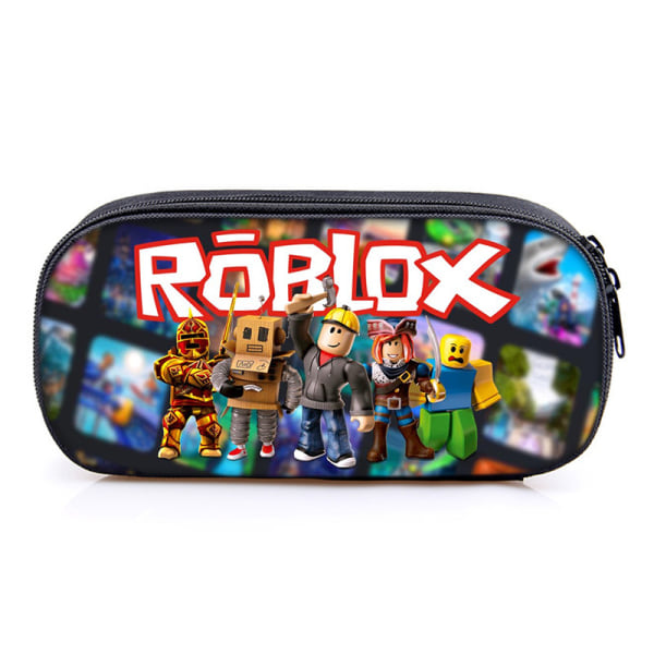 Roblox Pencil Bag Rom Pencil Box Student Barnepapir Oppbevaringsveske Roblox Pencil Bag 8