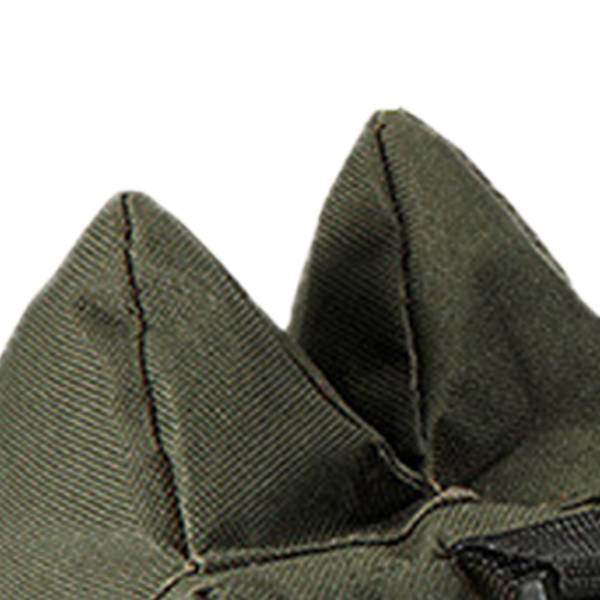 Udendørs skydestøtte Fikseringstaske Slidstyrke Shooting Sandbag Rest Support Stativ Taske Grøn