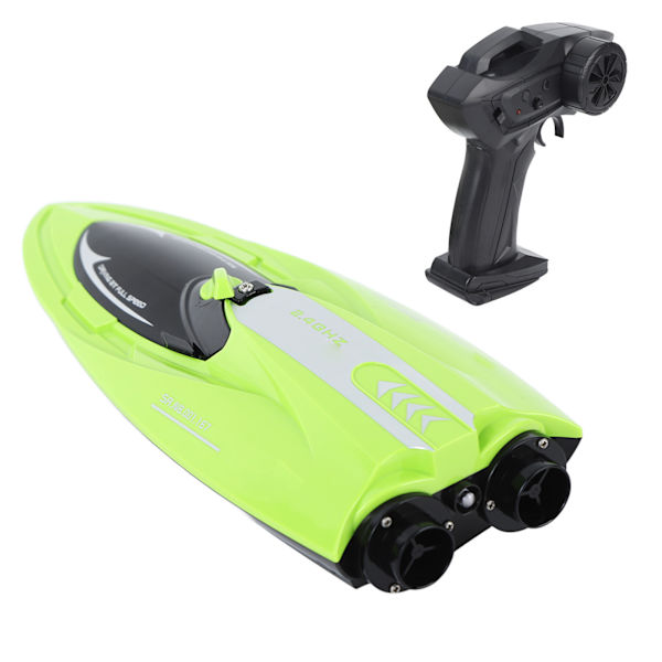 RC Boat High Speed ​​4-kanals 2.4G-fjärrkontroll Racingfartyg med uppladdningsbart batteri för 8 år över