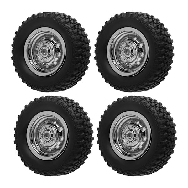 4kpl RC-auton pyöränrenkaita, alkuperäinen kumi ja muovi, RC-leluauton renkaat MN78 RC-autoille 1/12
