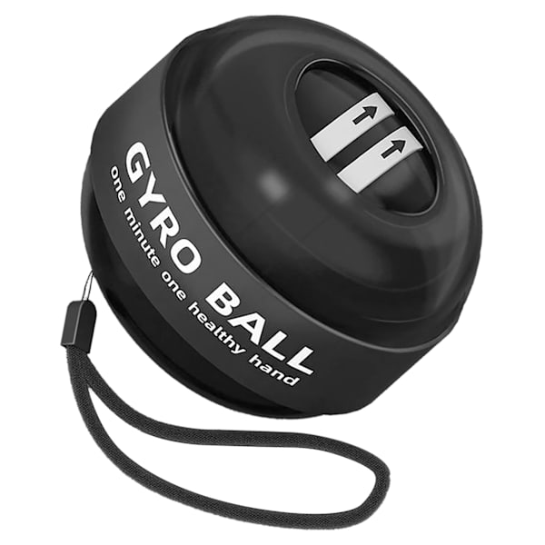 Handledstränarboll Autostart Slappna av Minska tryck Handledsförstärkare Träningsboll Svart