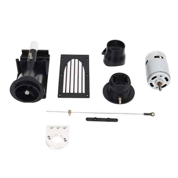40 mm RC Båd Jet Pumpe Thruster RC Båd Thruster Jet Pumpe Sæt med 775 Børstet Motor Sort