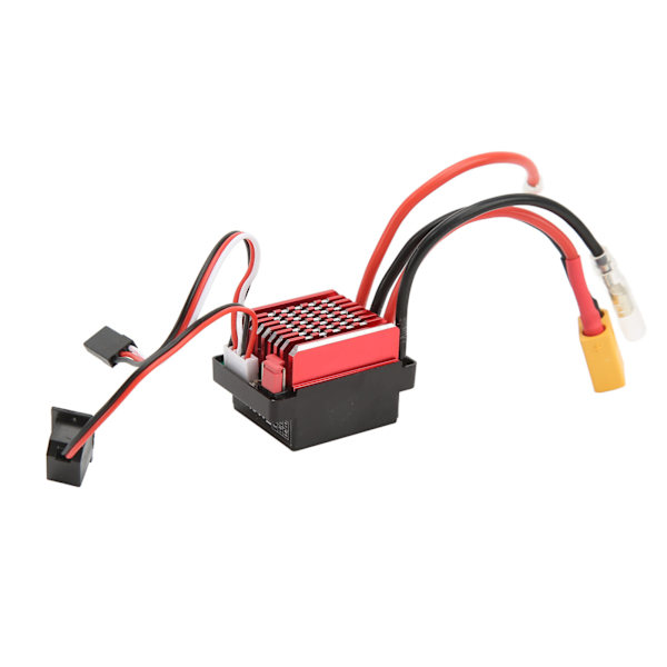 60A Børstet ESC XT60-stik 6V 2A BEC-udgang 1/10 RC Bilbørstet elektrisk hastighedsregulator til Traxxas til HSP til Redcat