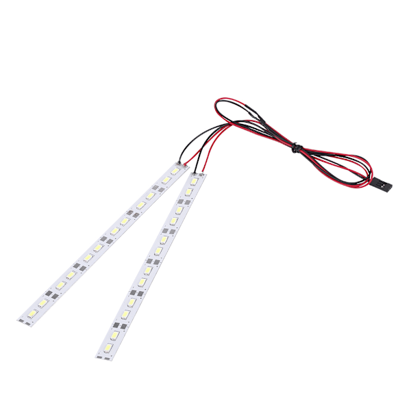 LED Strip Light til 1/10 1/8 RC Bil Crawler Buggy - 24 LED'er, 6V