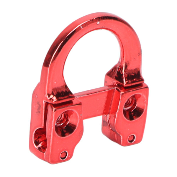 Bågskytte Metall D-ögla U-form Ring Metall D-ring Bågskytte Jakt Målskytte Skydd Hjälpmedel Tillbehör Röd
