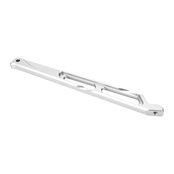 RC-chassis bageste stag aluminiumslegering støttearm RC chassisbeslag til ARRMA KRATON 6S 1/8 RC bil Sølv