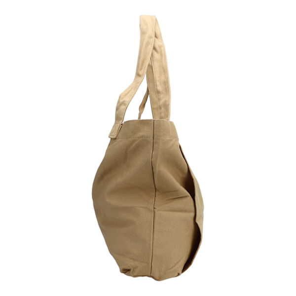 Yogamatta Bärväska Bärbar förvaring Canvas Carryall Axelväska 2 lager med dragkedja Khaki
