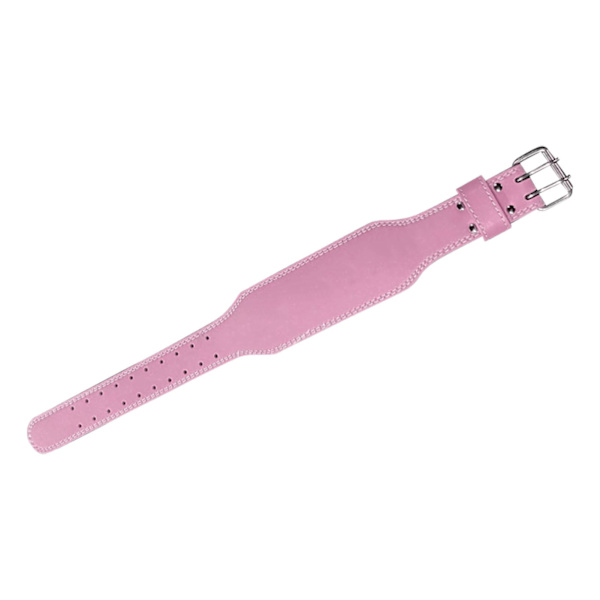 Tyngdlyftsbälte Mikrofiberläder Midja Ryggstöd Gymbälte för Träning Fitness S 95cm/37.4in Rosa