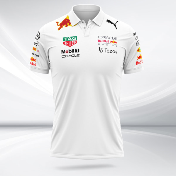 F1 Red Bull Racing Kortærmet Polo Shirt Racing Shirt Lille T-shirt Racing Cykelskjorte Kortærmet 3