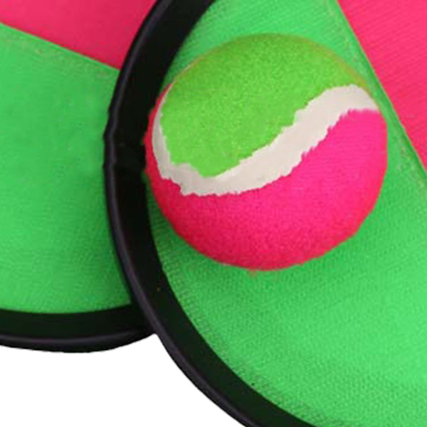 Barns kasta fångstboll Gummi Praktiskt Intressant förälder Barnleksak Kasta Catch Paddle Ball Game