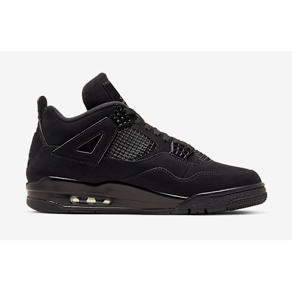 Jordans 4 Retro Black Cat” CU1110-010 Herr och Dam Original AJ4 Sneakers 47