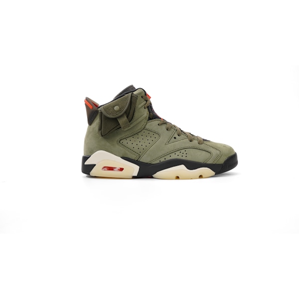 Jordans 6 Retro Olivgrön CN1085-200 för Män och Kvinnor Original AJ6 Sneakers' 41