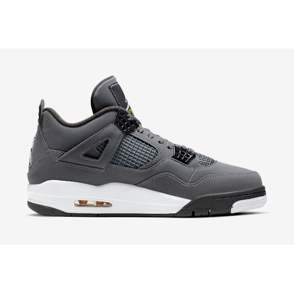 Jordans 4 Retro grå 308497-007 Herr och Dam Original AJ4 Sneakers 46