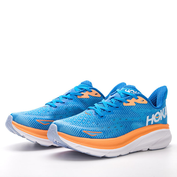Clifton 9 Textil Dam Herr Skor Löparskor Sneakers blå 40