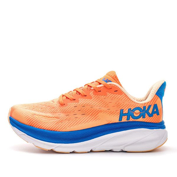 Clifton 9 Textil Dam Herr Skor Löparskor Sneakers orange 37