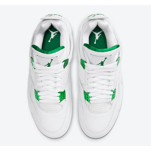 Jordans 4 Retro “Green Metallic” CT8527-113 Herr och Dam Original AJ4 Sneakers 47