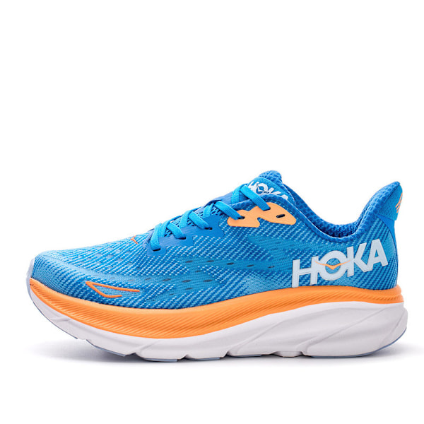 Clifton 9 Textil Dam Herr Skor Löparskor Sneakers blå 39