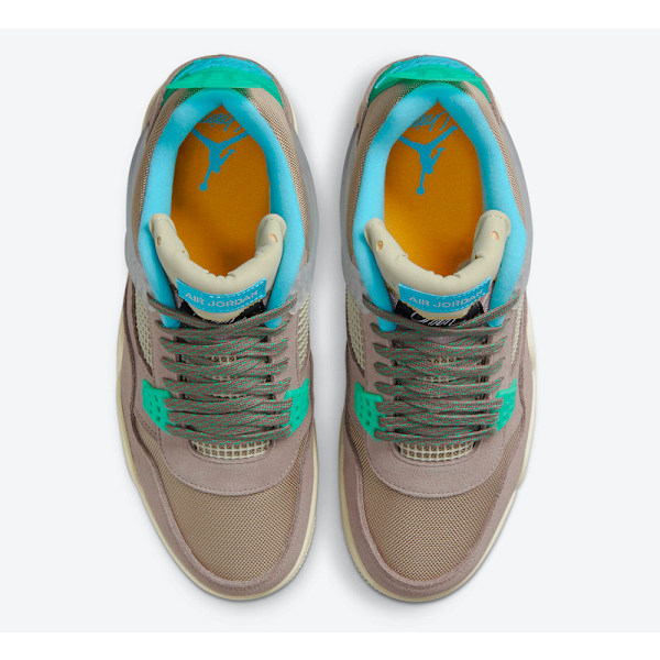 Jordans 4 Retro “Taupe Haze” DJ5718-242 Herr och Dam Original AJ4 Sneakers 44