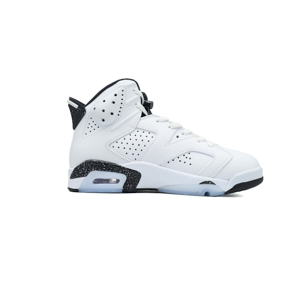 Jordans 6 Retro \"Reverse Oreo\" CT8529-112 för män och kvinnor, original AJ6 sneakers 36