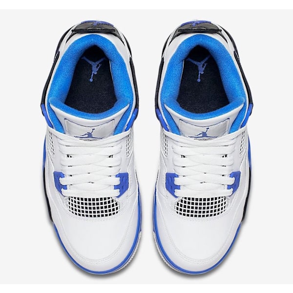 Jordans 4 Retro White Oreo Män och Kvinnor Original AJ4 Sneakers 44