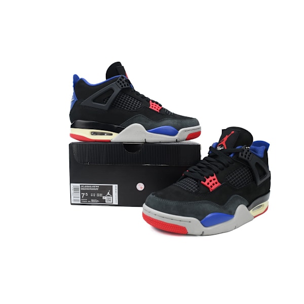 Jordans 4 Retro 'Rare Air' FV5029-003 för Män och Kvinnor Original AJ4 Sneakers 42