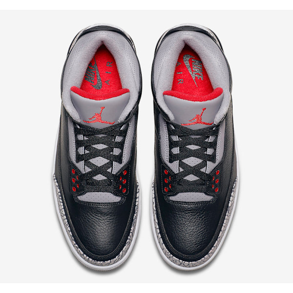 Jordans 3 Retro OG “Black Cement” 854262-001 för män och kvinnor, original AJ3 sneakers 40
